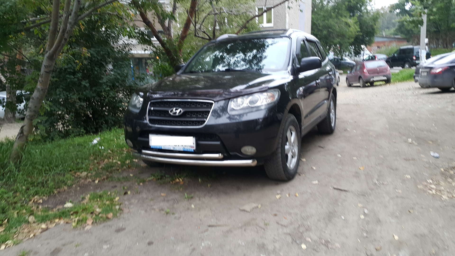 Hyundai Santa Fe (2G) 2.7 бензиновый 2007 | V6 2.7АТ 4x4 Volk на DRIVE2