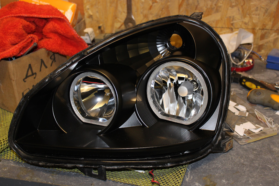 Ангельские глазки Лада Приора 2170 — Интернет магазин LEDLIP.RU на DRIVE2