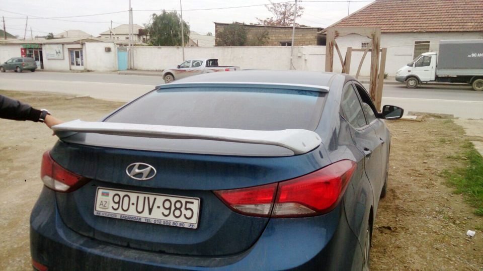 Спойлер Hyundai Elantra 5