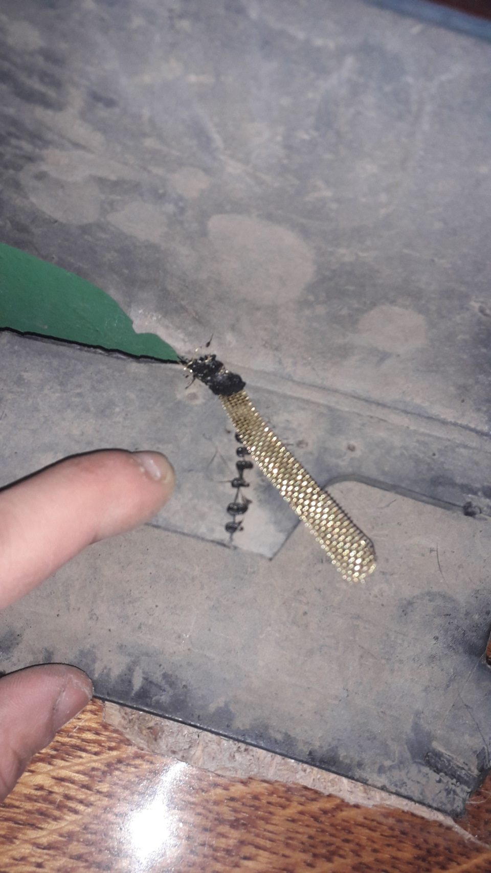 ПОСЛЕ зимних покатушек решил спаять бампер. немного фоточек — Mazda ...