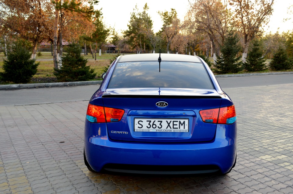 Лип Спойлер — KIA Cerato (2G), 1,6 л, 2012 года | стайлинг | DRIVE2
