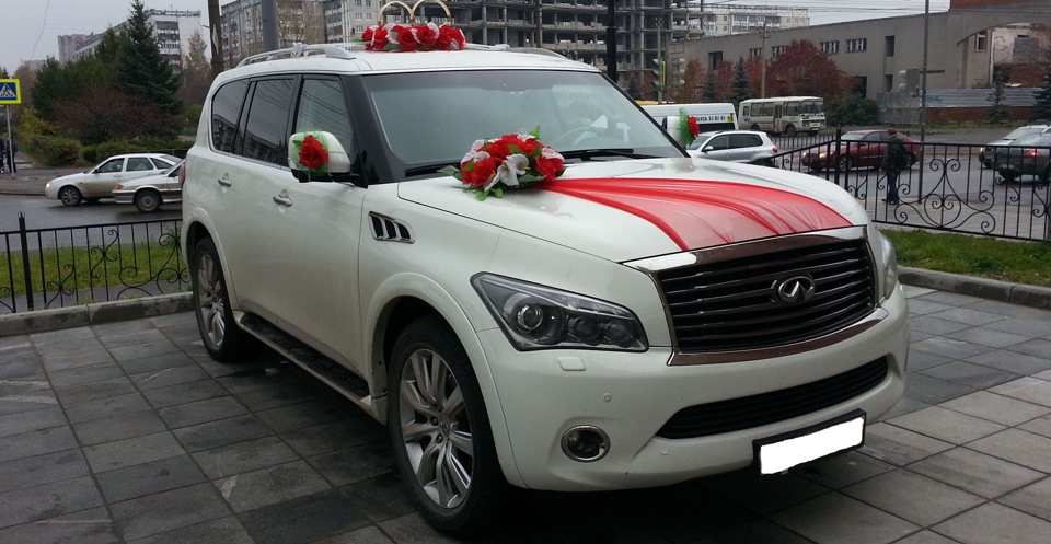 Свадебная Инфинити qx56