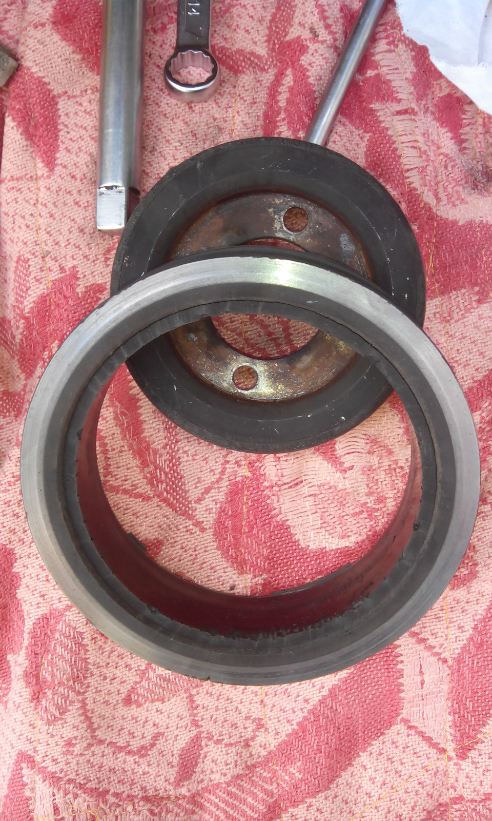 Замена шкива коленвала — Daewoo Tacuma, 2 л, 2001 года | своими руками ...