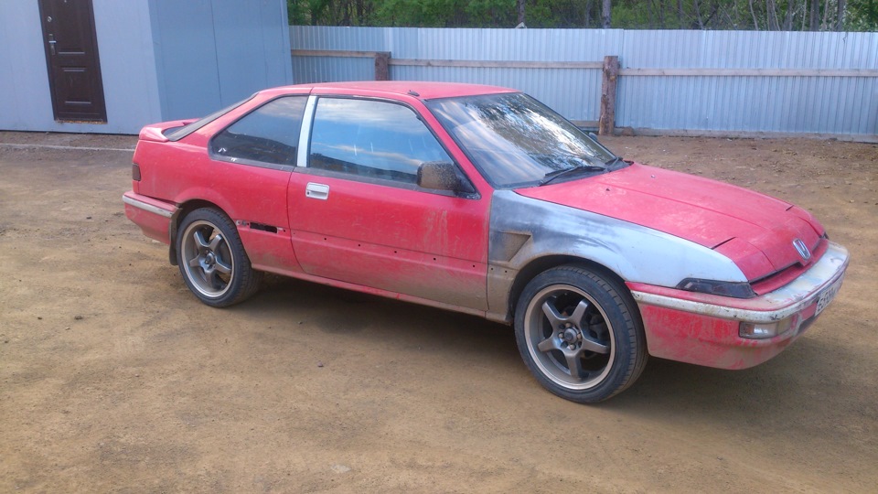 биг сайз не дает покоя — Honda Integra (AV/DA1-DA3), 1,6 л, 1986 года ...