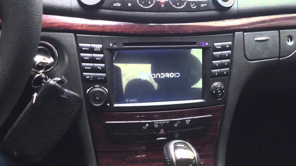 "Холодный" старт Android-магнитолы — Mercedes-Benz E-Class (W211), 1,8 ...
