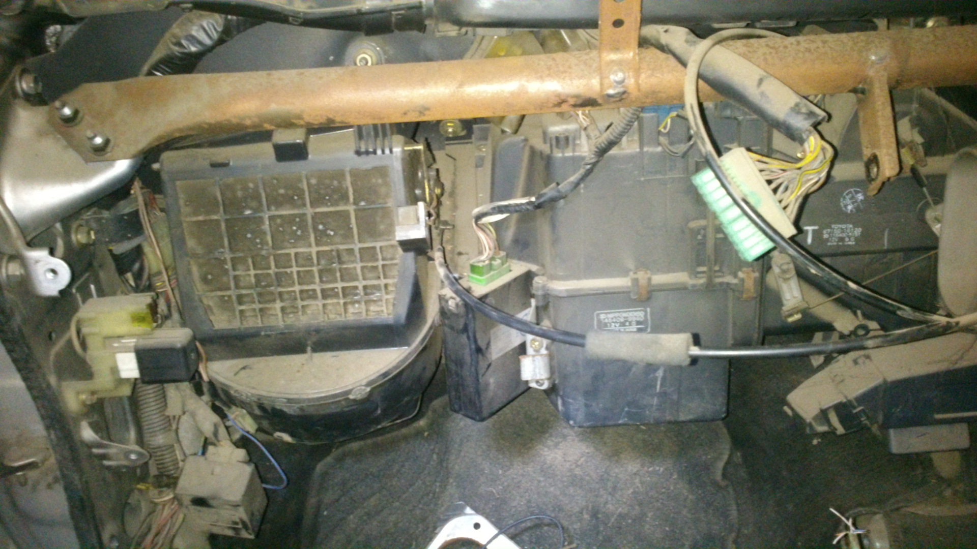Где находится заслонка печки на тойота терсел 3 к комфорту - Toyota Tercel (2G), 1,5 л, 1985 года своими руками DRIVE2