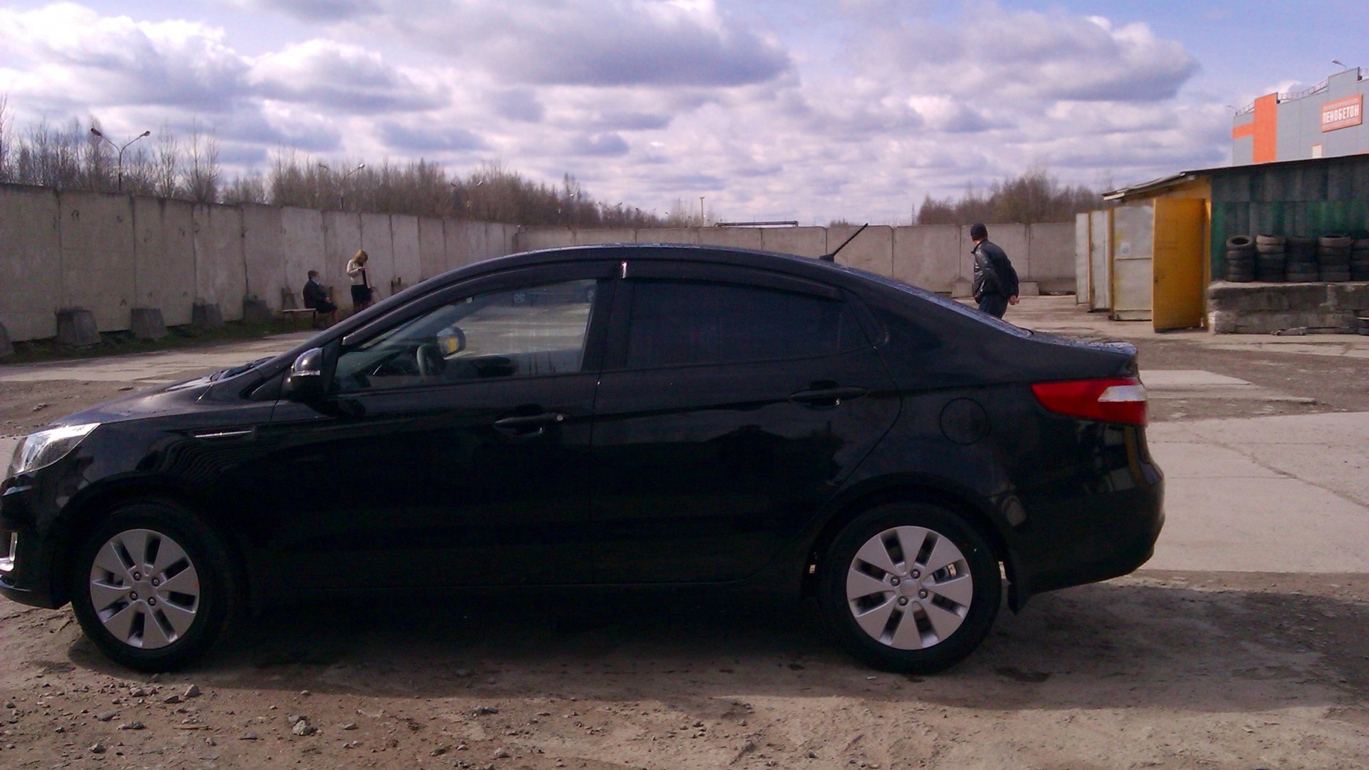 KIA Rio (3G) 1.6 бензиновый 2013 | prestige black на DRIVE2