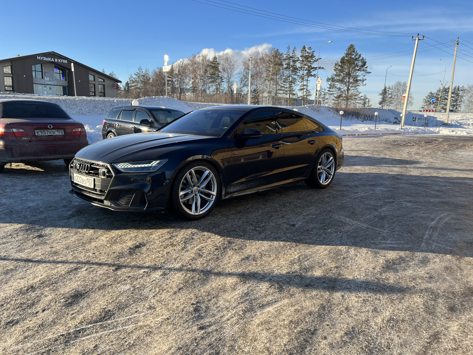 R21 на зиму — Audi A7 Sportback (2G), 3 л, 2019 года | шины | DRIVE2