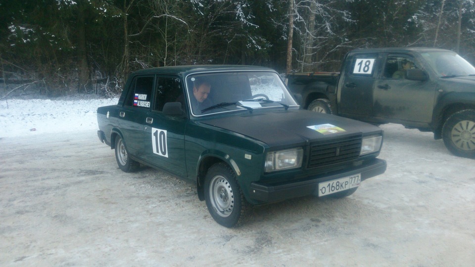 Зимние мысли — Lada 21074, 1,6 л, 2004 года | покатушки | DRIVE2