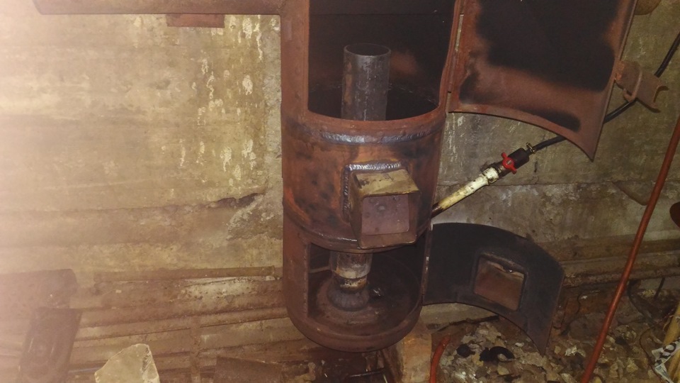 Печь для бани из газового баллона своими руками чертежи фото