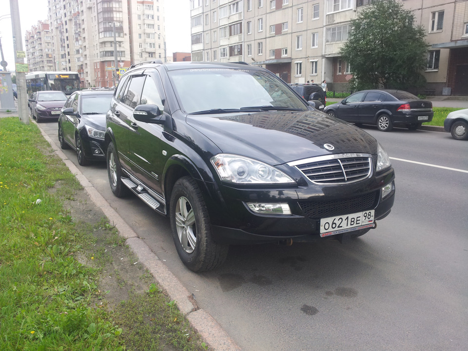 Ssangyong kyron зеркало