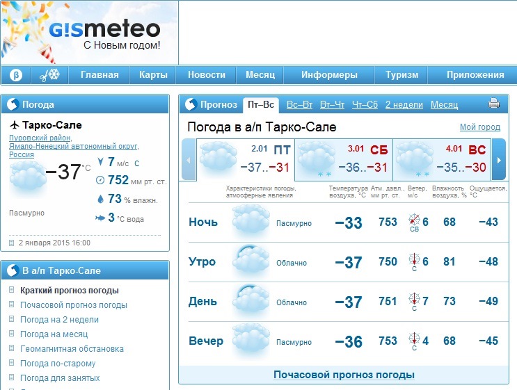 Цгмс почасовой прогноз