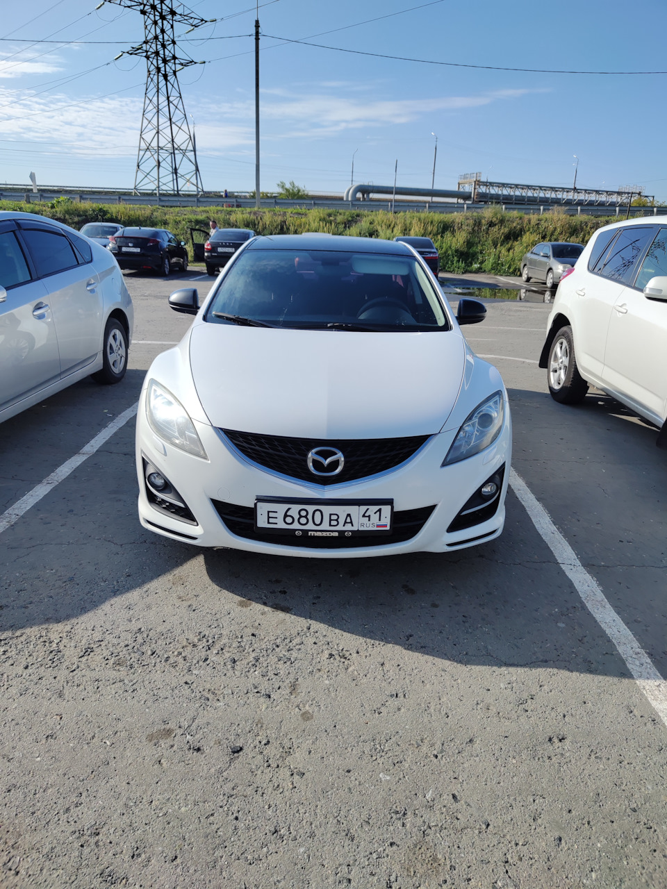 Новый номер — Mazda 6 (2G) GH, 2 л, 2010 года | аксессуары | DRIVE2