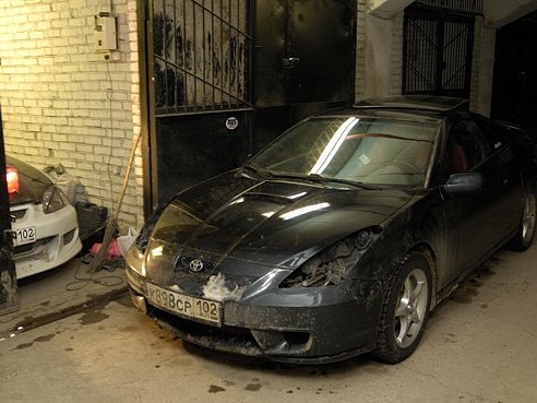 Celica with new headlights - Toyota Celica 18 L 2001