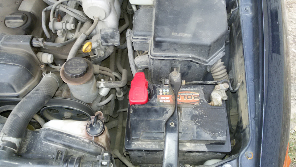 Замена клемм АКБ — Toyota Chaser (100), 2,5 л., 1998 года | электроника ...