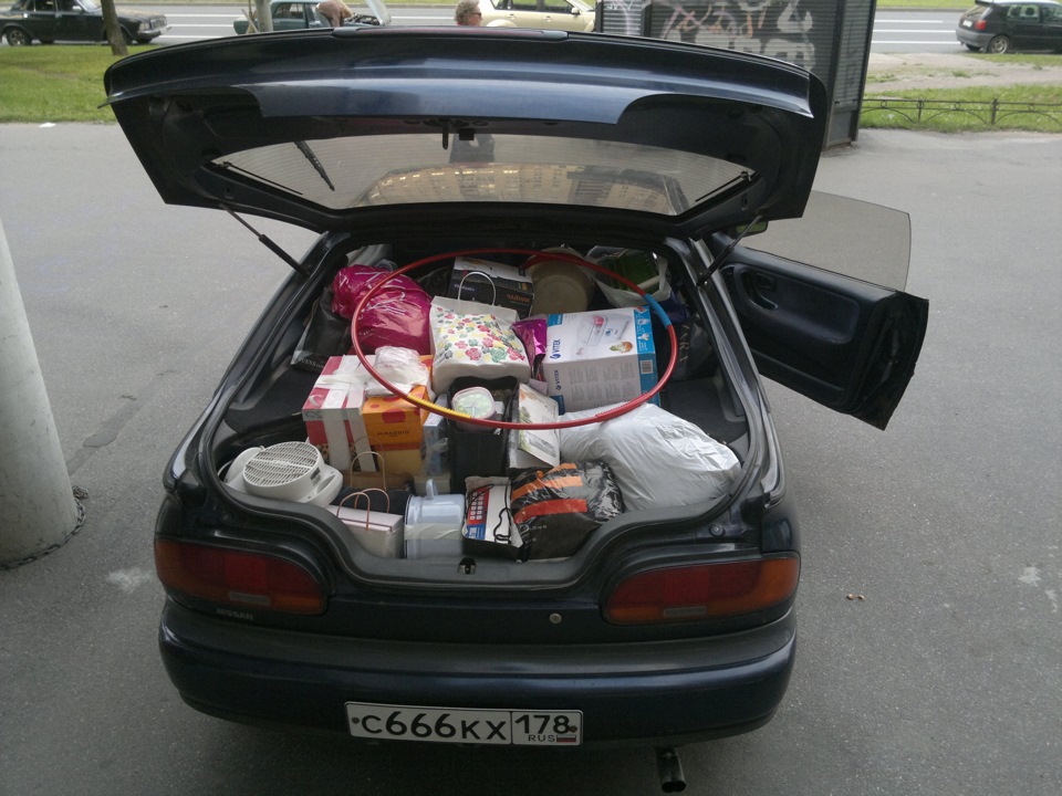 Помощь с переездом — это был писец … — Nissan 100 NX