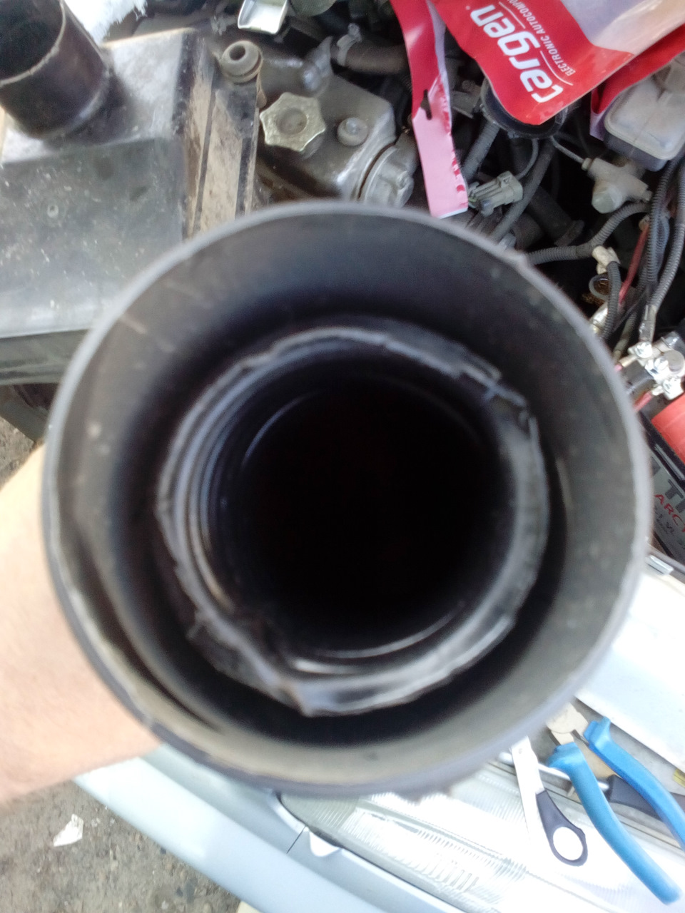 Замена тягового реле стартера — Lada 2114, 1,5 л, 2004 года | своими ...