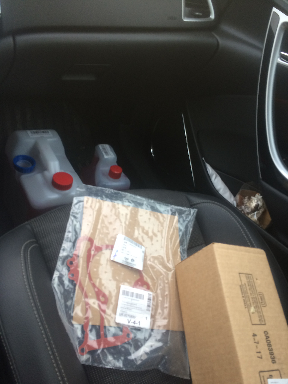 Потек антифриз с фланца — Opel Astra J GTC, 1,4 л, 2013 года | поломка ...