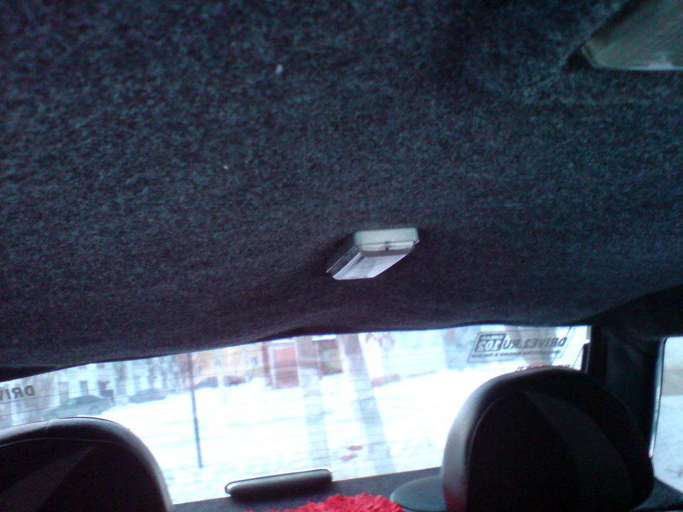 Узор на потолке авто