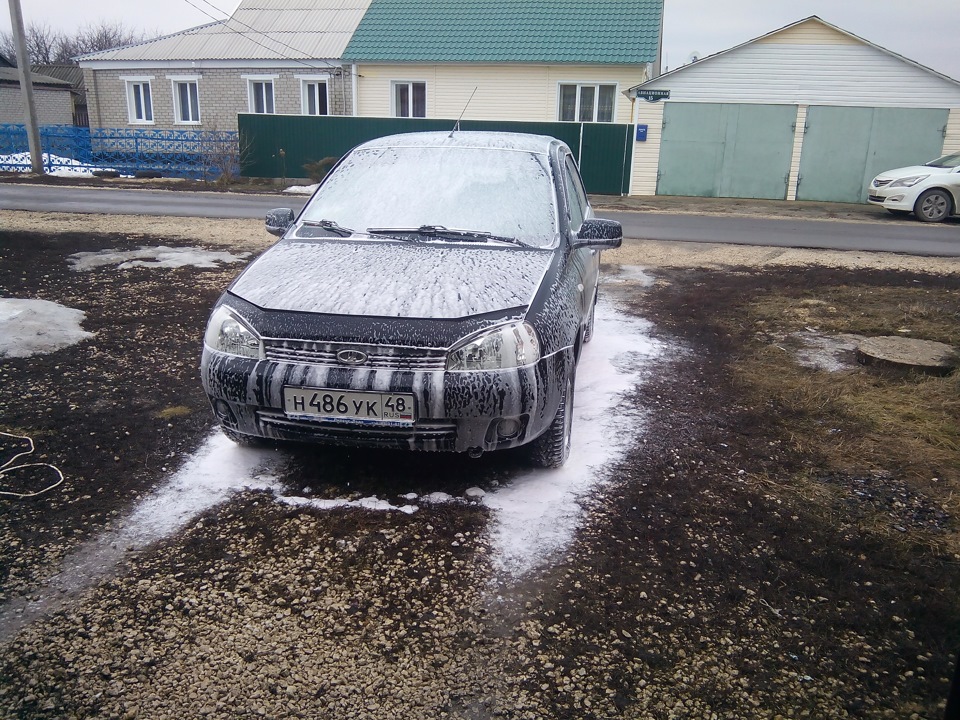 Посоветуйте шампунь для бесконтактной мойки — Lada Калина Универсал (1G ...