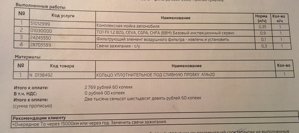 Запчасти на фото: 0138492. Фото в бортжурнале Skoda Fabia Mk2