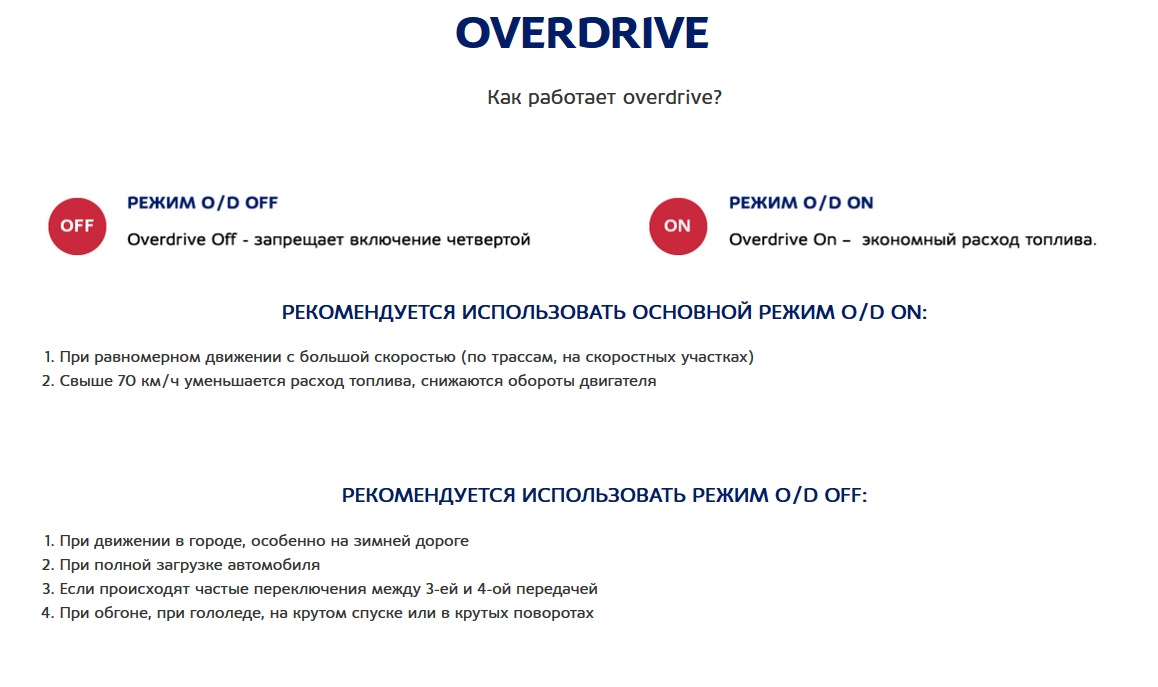 Overdrive OD/ON/OFF — Mitsubishi Pajero Mini (2G), 0,7 л, 1999 года |  другое | DRIVE2