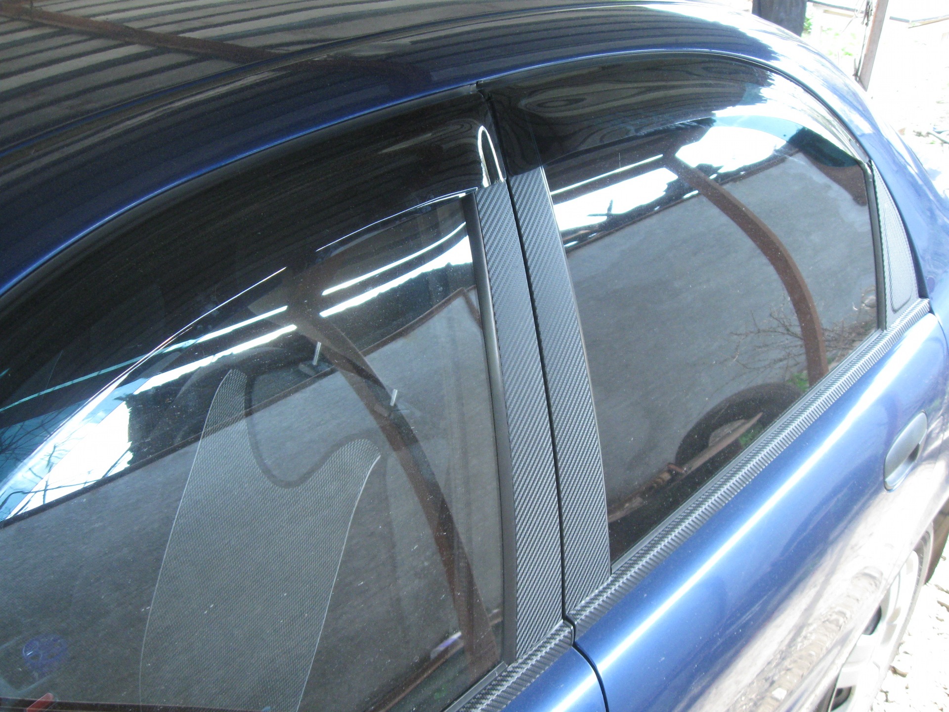 Оклейка пленкой под карбон — Chevrolet Lanos, 1,5 л, 2008 года | тюнинг ...