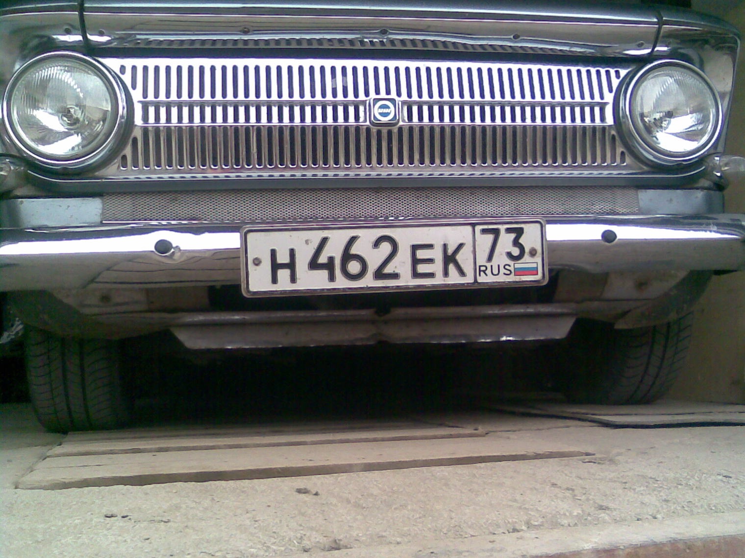 Туманки, дневные ходовые огни — ИЖ Москвич 412, 1,5 л, 1974 года ...