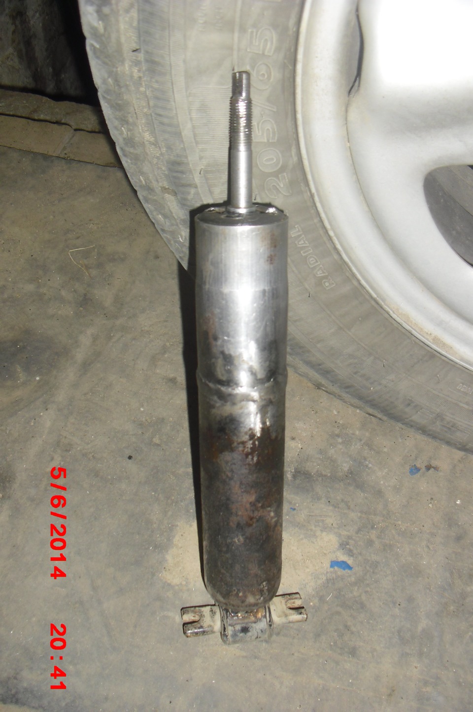 Передние амортизаторы — ГАЗ 3110, 2,3 л, 2000 года | тюнинг | DRIVE2