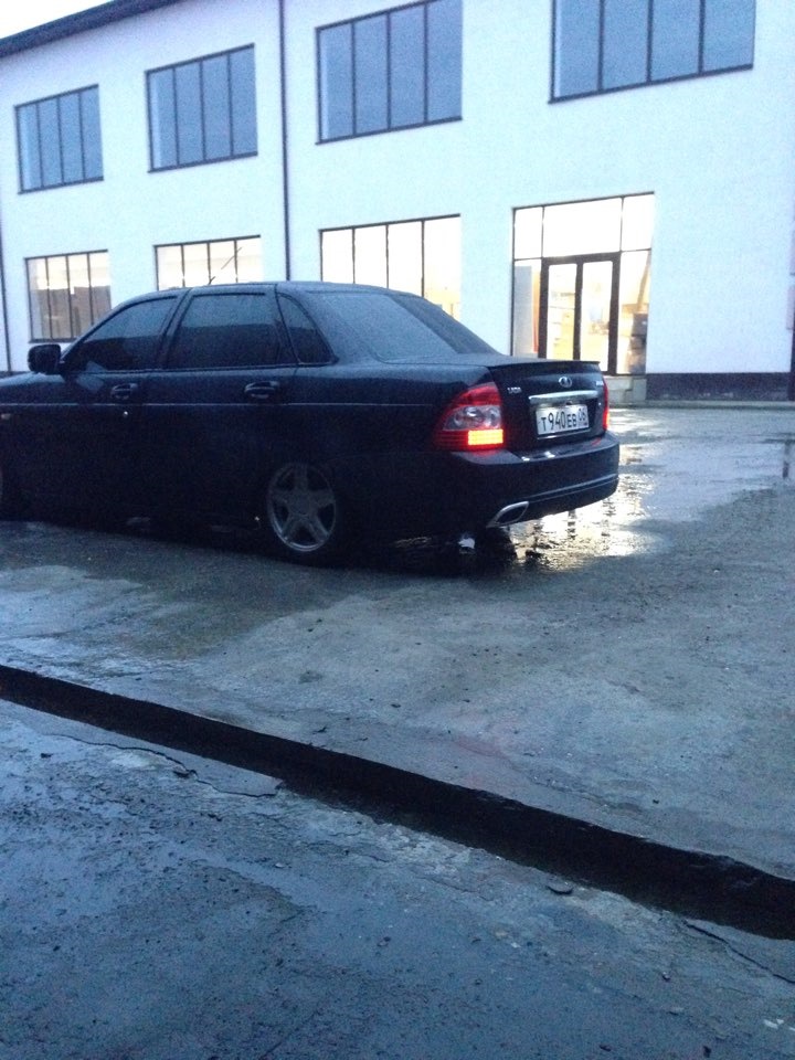 На р15, просто фото ) — Lada Приора седан, 1,6 л, 2012 года | колёсные ...