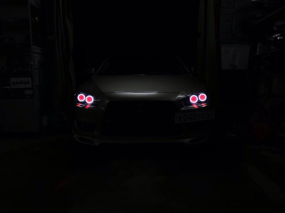 Photo from the logbook Mitsubishi Lancer X