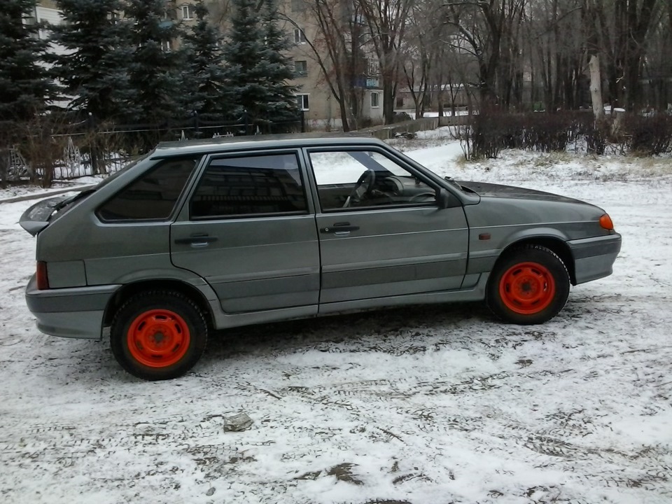 Оранжевые диски — Lada 2114, 2005 года | колёсные диски | DRIVE2