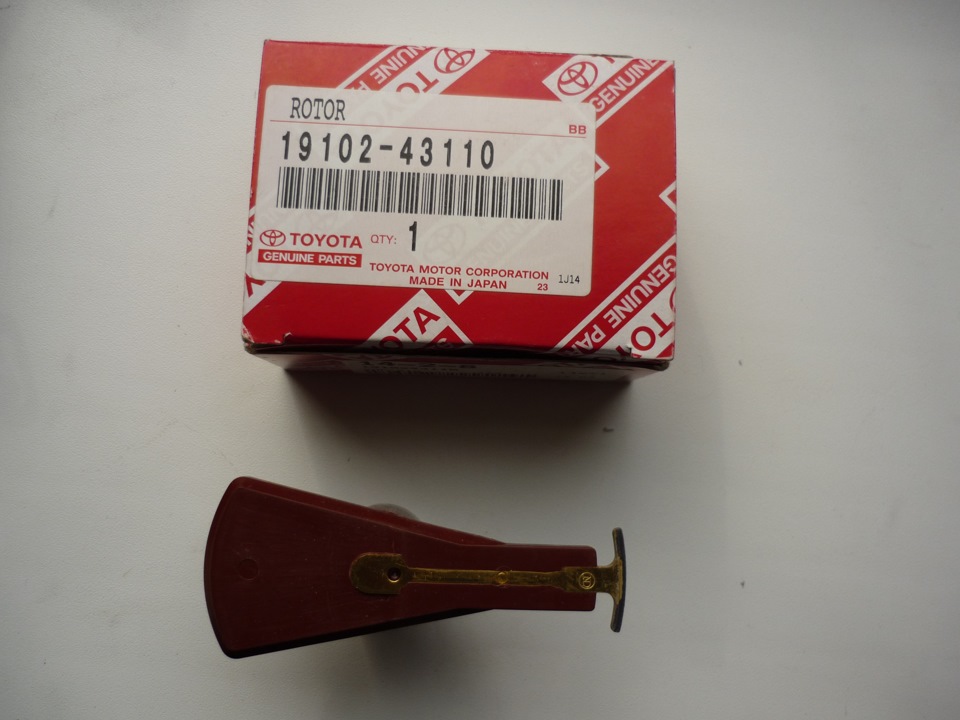 Замена бегунка трамблера — Toyota Mark II (80), 2,5 л, 1990 года ...