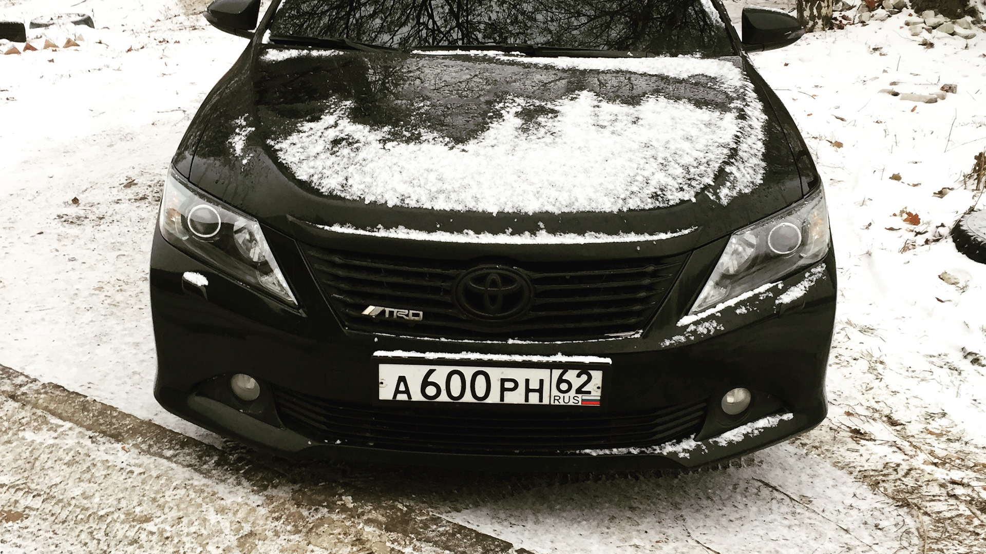 Toyota Camry (XV50) 2.5 бензиновый 2012 | черный перламутр 2.5 яп на DRIVE2