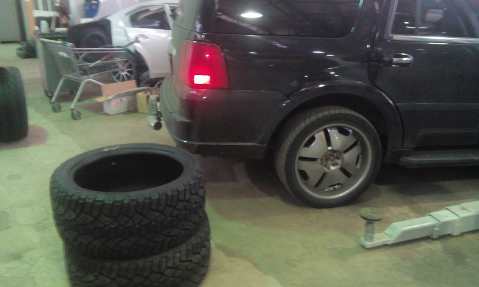 ШАРЫ, ТЯГИ, СТОЙКИ, ШИНЫ и остальное… — Lincoln Navigator (2G), 5,4 л ...
