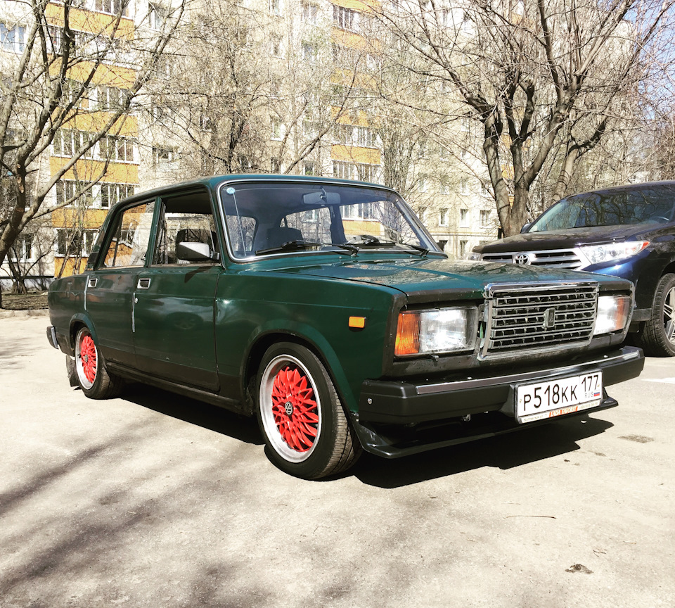 Губа, бампера и охлаждение — Lada 21074, 1,6 л, 2006 года | тюнинг | DRIVE2