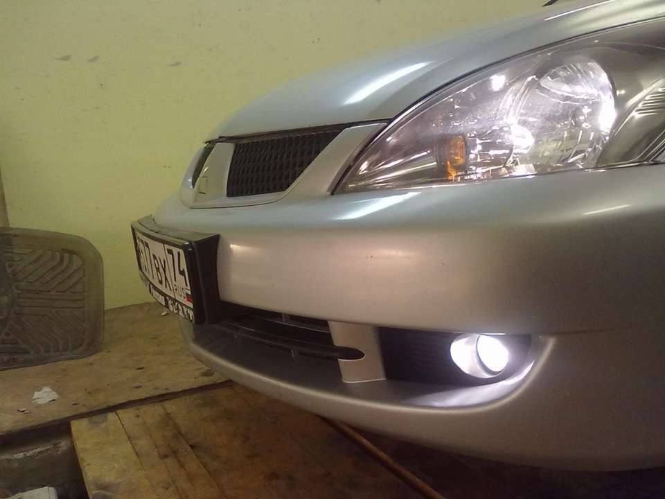 Воткнул туманки — Mitsubishi Lancer IX, 1,6 л, 2007 года | стайлинг ...