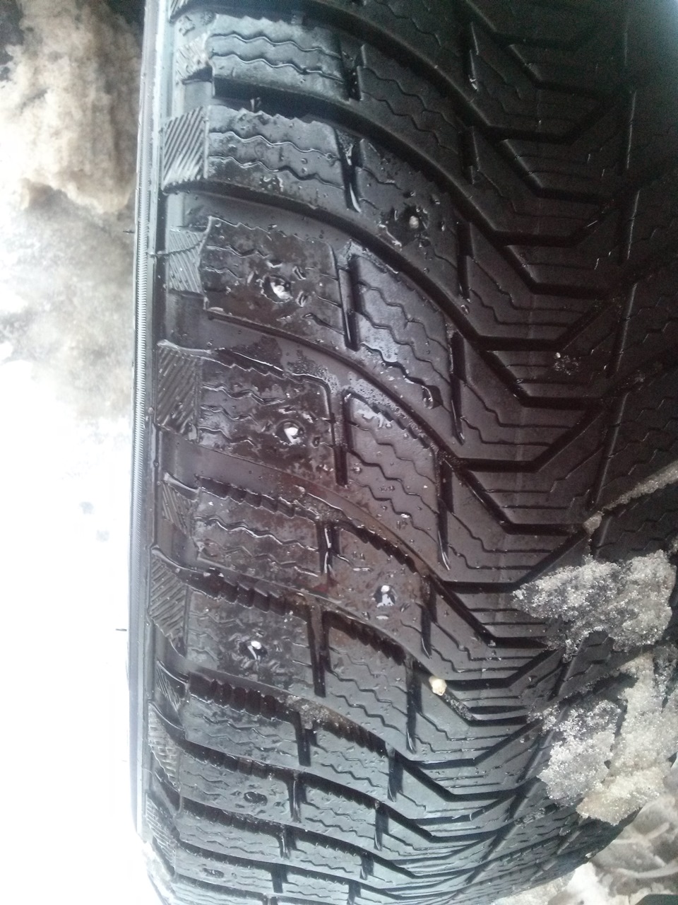 Шиповка без шипов — Toyota Corolla (140/150), 1,6 л, 2007 года | шины ...