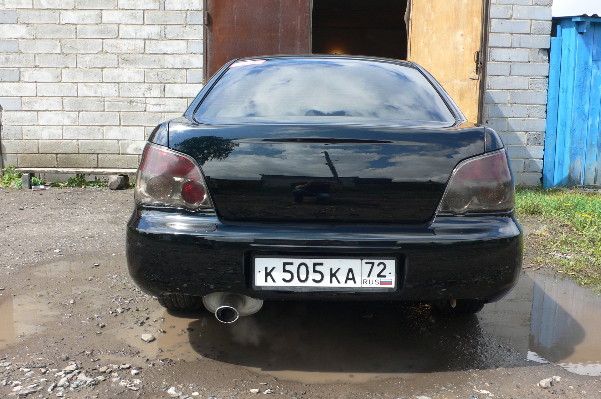 Шейвинг багажника — Subaru Impreza (GD, GG), 2 л., 2007 года | тюнинг ...