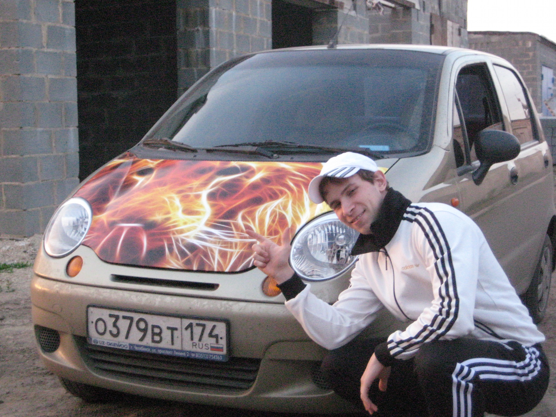 Обклейка капота Матиза — DRIVE2