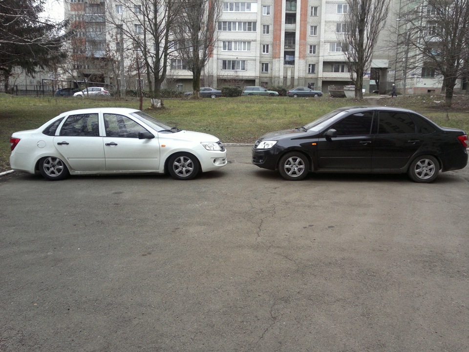 Тонировка еще еще — Lada Гранта (1G), 1,6 л, 2012 года | фотография ...