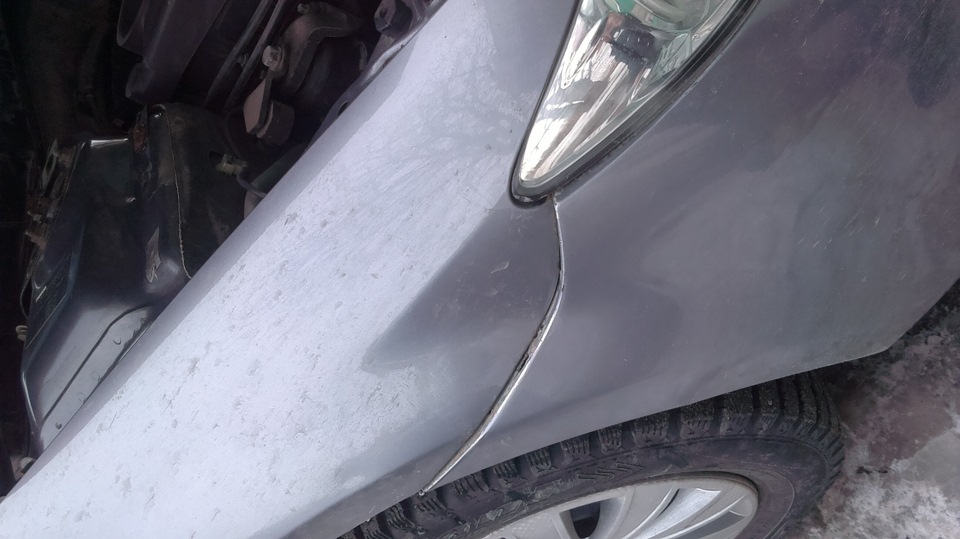 Замена крепления бампера — Mazda 6 (1G) GG, 2 л, 2005 года | своими ...