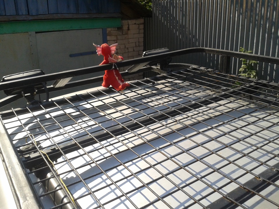 Чертеж экспедиционного багажника. — Mitsubishi Pajero Sport (1G), 3 л ...