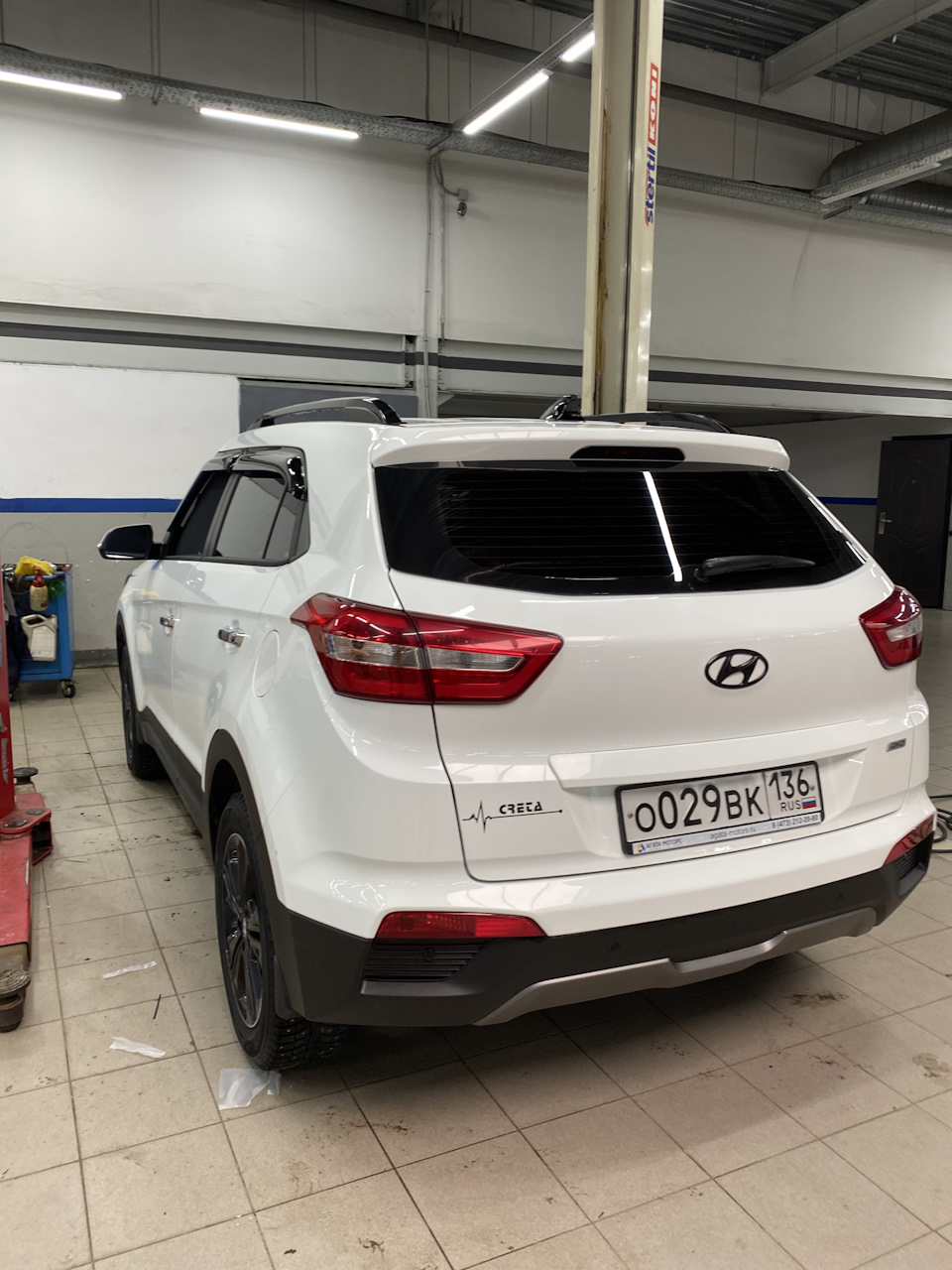 Защита редуктора и топливного бака от автоброня.рф — Hyundai Creta (1G), 2  л, 2018 года | визит на сервис | DRIVE2