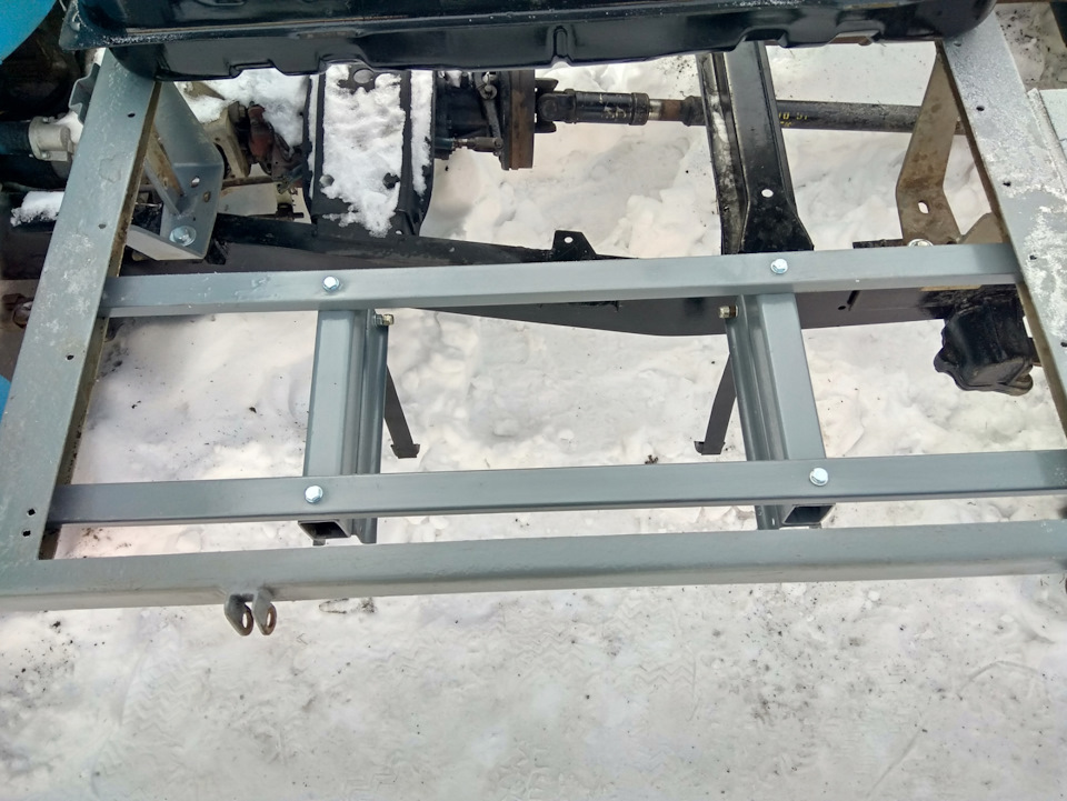 Переделка крепления бака УАЗ 3303 — DRIVE2