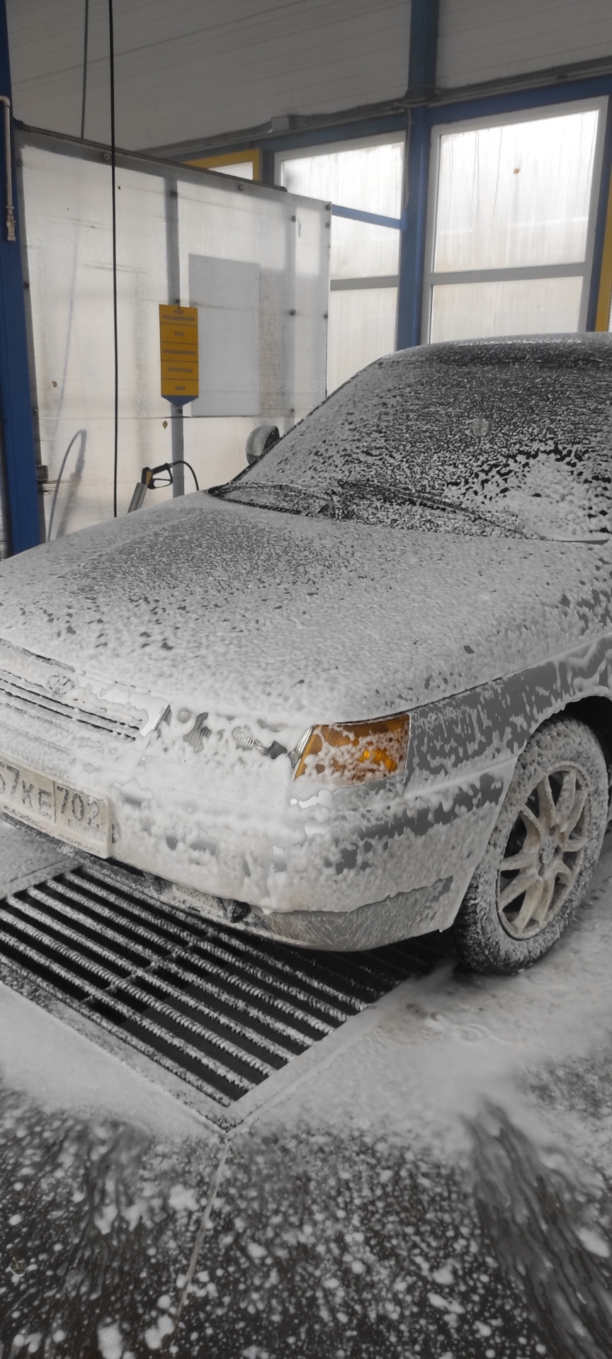 #️⃣1️⃣2️⃣0️⃣ полировка и нанесение жидкого стекла — Lada 21124, 1,6 л ...