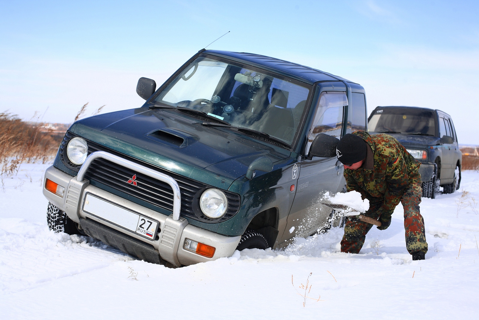 Вытащить уаз ручной лебедкой