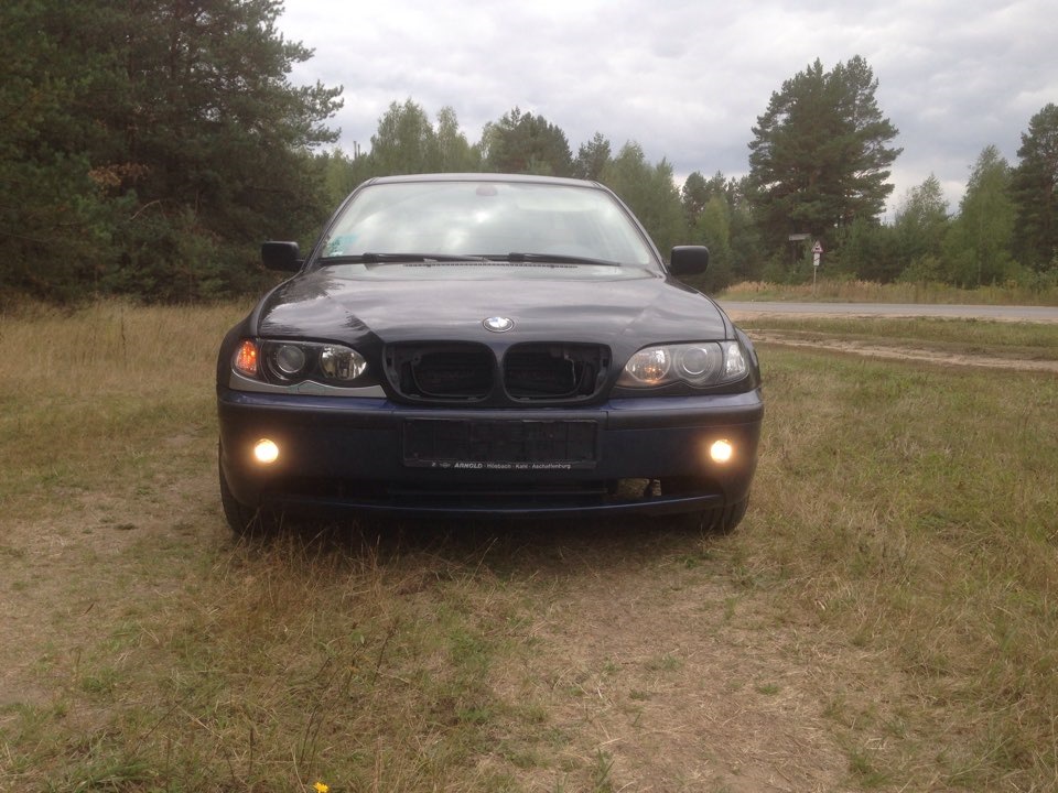 Едем на покраску! — BMW 3 series (E46), 2 л, 2002 года | визит на ...