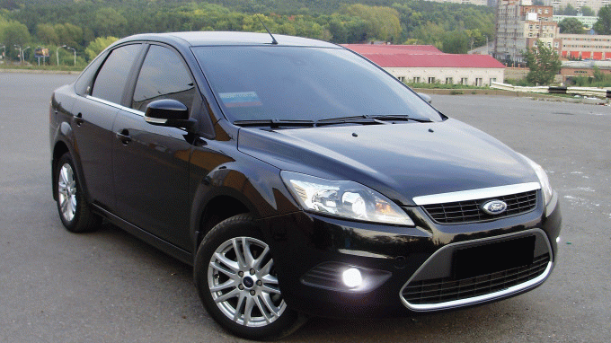 Ford Focus 2 sedan Black