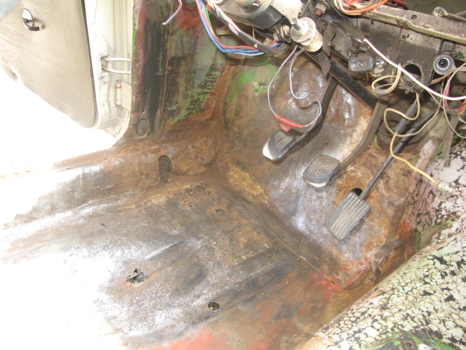 Начинаю вырезать гнилье апрель 2013 — DRIVE2